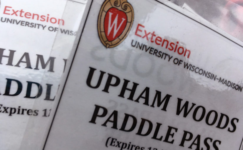 Paddle Pass for Upham Woods Canoe Launch