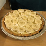 Pie of the month was banana cream by Mary